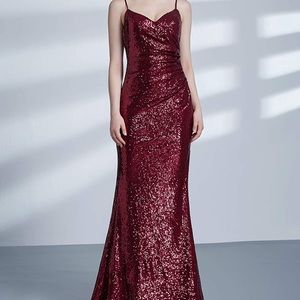 Sequin Formal Mermaid Gown